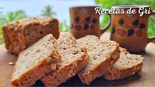 PAN de AVENA, Sin Amasar, SUAVE y ESPONJOSO - Recetas de Gri
