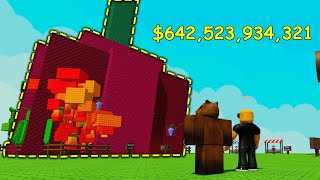 Grow A Garden ROBLOX FUNNY MOMENTS (LARGEST FRUIT)