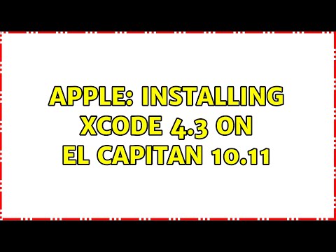 xcode for os x 10.11.6 download