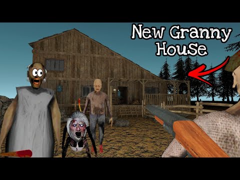 New Granny House - Shotgun Vs Unlimited Grandpa (New Unofficial Game)