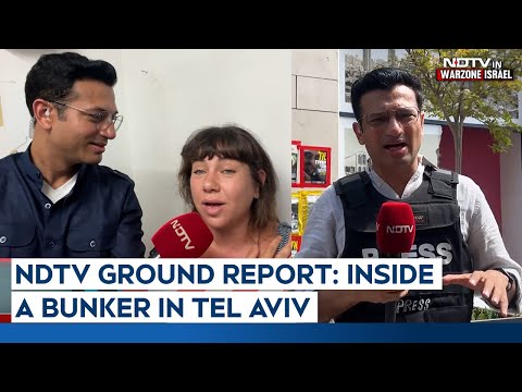 Iran Israel War | NDTV Ground Report: Inside A Bunker In Tel Aviv Amid Iranian Attacks