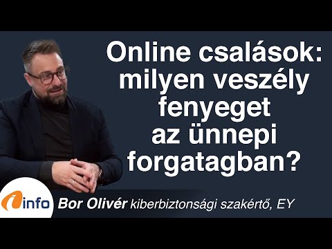 Online csalások: milyen veszély fenyeget az ünnepi forgatagban? Bor Olivér, Inforádió, Aréna