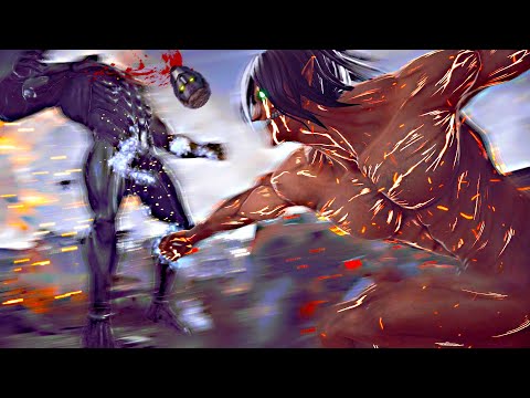 ไททันเอเลน vs ไททันเกราะดำ : Attack on Titan Wings of Freedom