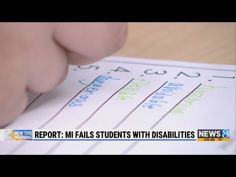 YouTube video thumbnail: Report Examines Special Education in Michigan