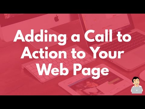 Adding a Call to Action to Your Web Page