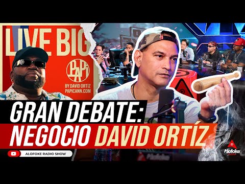 JOSE LA LUZ VS ALOFOKE RADIO SHOW - DEBATE SOBRE EL NUEVO NEGOCIO DE DAVID ORTIZ