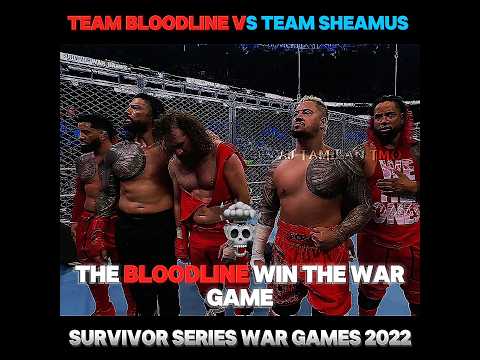THE BLOODLINE VS OWENS, MCINTYRE & BRAWLING BRUTES AT SURVIVOR SERIES 2022 & PHONK EDITS ☠️.