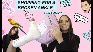 PRETTY LITTLE THING - Shopping For A Broken Ankle | Australian Review & Haul
