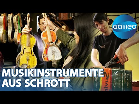 Trommeln und Streicher aus Schrott: Paraguays außergewöhnliches Müll-Orchester