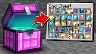 I Made CUSTOM CHESTS in Minecraft...