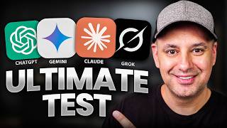 ChatGPT 5 VS Gemini VS Claude VS Grok - The Ultimate Test