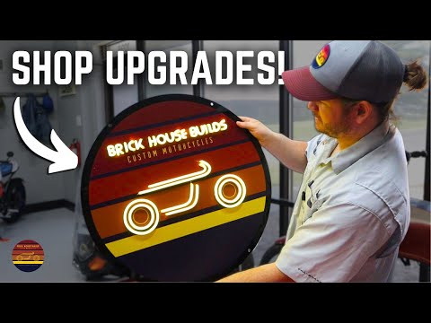 Doing Some MUCH NEEDED Shop Upgrades / Neon Lighting / Project Updates