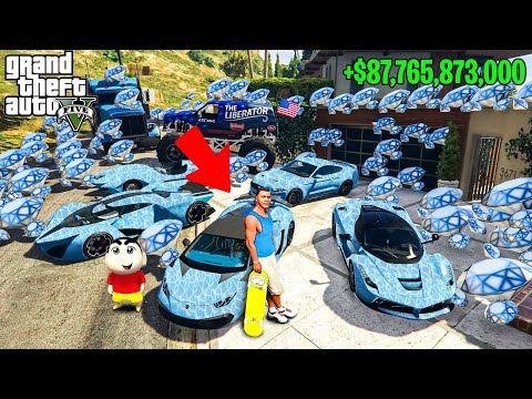 FRANKLIN TOUCH ANYTHING BECOME DIAMOND ll EVERYTHING IS FREE IN GTA5