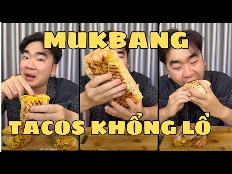 ĐI MUA CHIẾC TACOS KHỔNG LỒ VỀ ĐỂ MUKBANG VÀ REVIEW