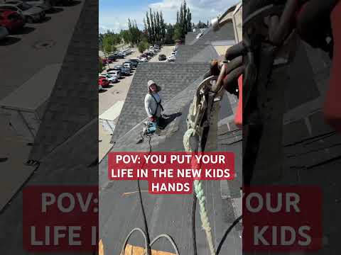 Please dont fall #yyc #roofing #roofer #trades #bluecollar #construction #foryou #work #jokes