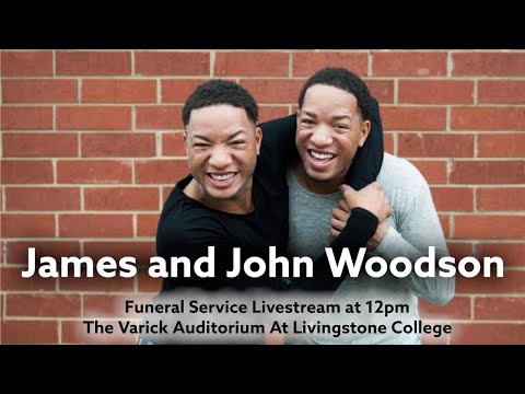 James and John Woodson Funeral Service Livestream @12pm  The Varick Auditorium At Livingston College