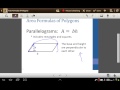 Triangle and Parallelogram Area Concepts