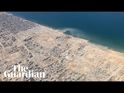 Gaza before and after: fresh video shows extent of Israel's destruction
