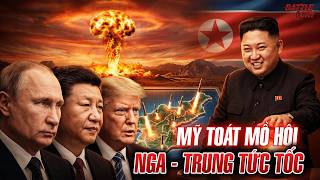 MỸ BẤT LỰC TOÀN DIỆN: TRIỀU TIÊN NHÂN ĐÔI KHO HẠT NHÂN, KÉO CẢ NGA LẪN TRUNG QUỐC VÀO VÁN CỜ SINH TỬ