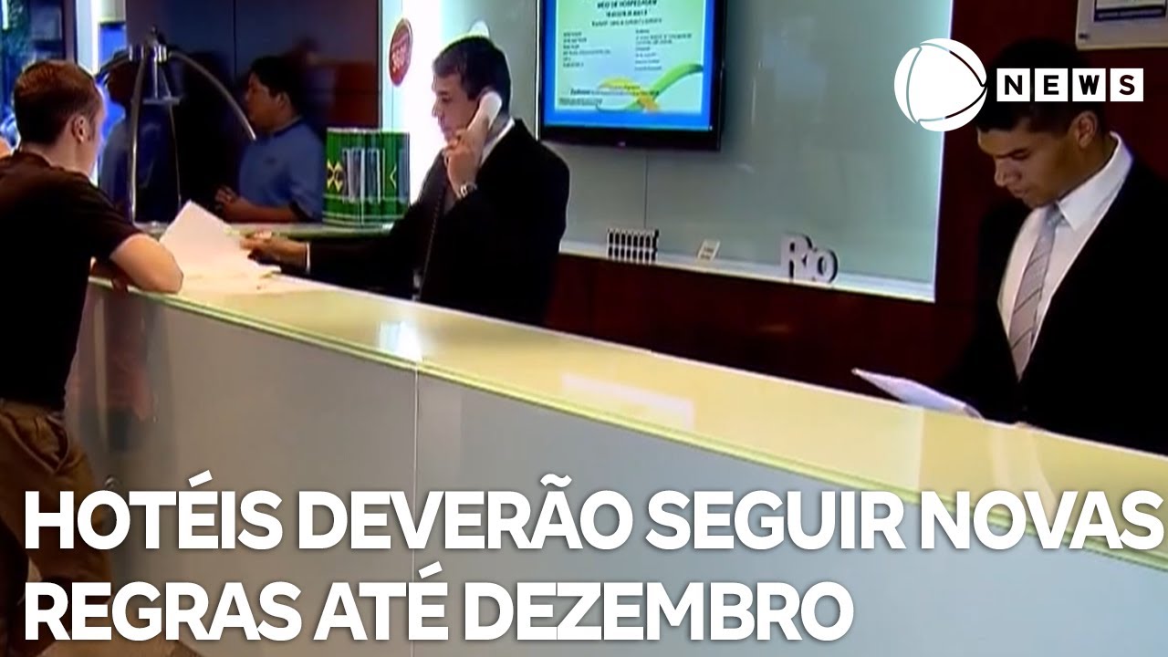 Hotéis deverão seguir novas regras de limpeza e horários de check-in e check-out