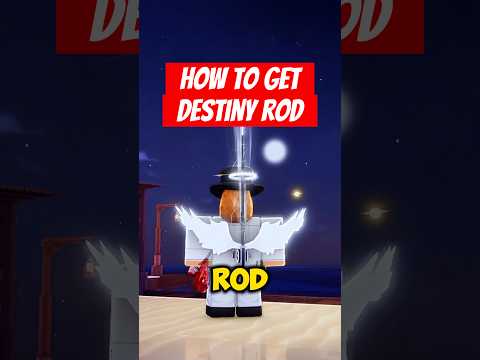 🚨 HOW TO GET THE “DESTINY ROD” IN FISCH #robloxfyp #fisch #roblox