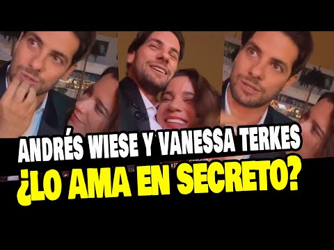 ANDRÉS WIESE Y VANESSA TERKES SE PONEN CARIÑOSOS EN ESTRENO DE NUBELUZ