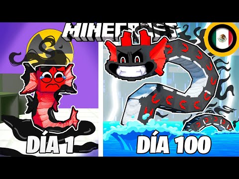 ¡Sobreviví 100 DÍAS como un SHADOW SPRUNKI en Minecraft HARDCORE!