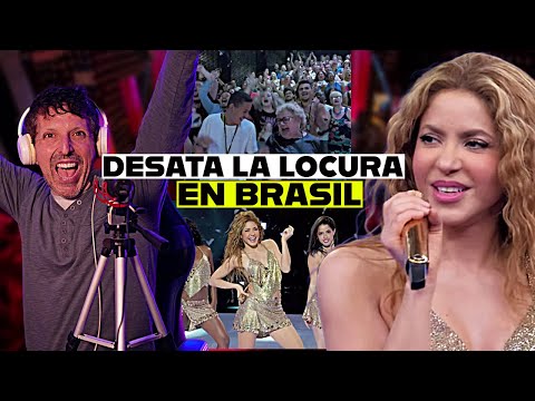 SHAKIRA HACE ENLOQUECER AL PÚBLICO BRASILEIRO con GIRL LIKE ME y LOCA | CANTAUTOR REACCIÓN