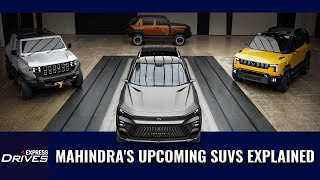 Mahindra's 4 new SUVs: future Thar, Roxx, Scorpio & XUV?