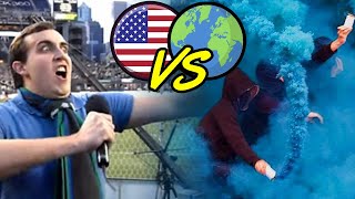 USA ULTRAS vs WORLD | Soccer/Football Fans | Fight and win!