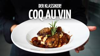 Coq au Vin: Die Profi-Technik für zartes Hähnchen & perfekte Sauce