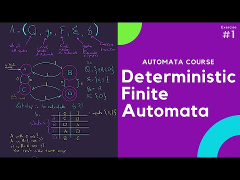 Automata - Deterministic Finite Automata [DFA Exercise 1]