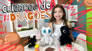 CUIDANDO NOS BEBÊS DRAGÕES E UMA SURPRESA MALUCA