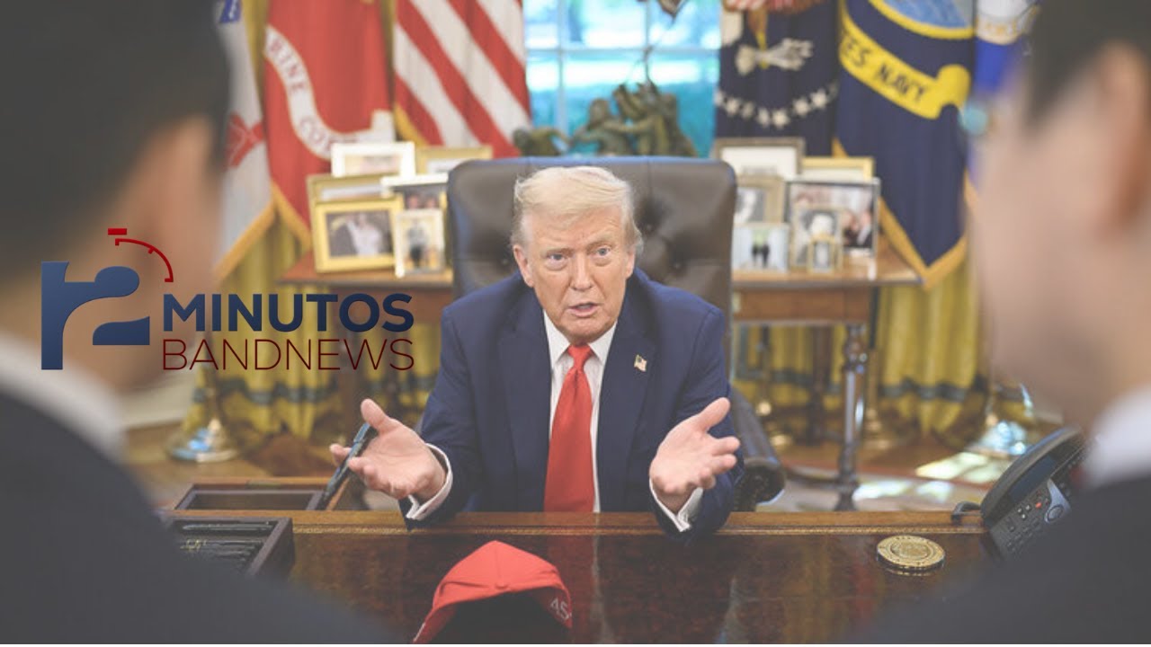 Donald Trump diz que estrangeiros são bem-vindos nos EUA – BandNews em 2 Minutos (15/09/25 – Tarde)