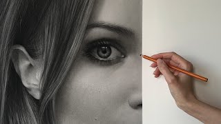 I spent 90 hours drawing a giant self-portrait.
