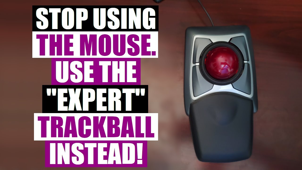 Switch To A Trackball Mouse And Save Your Wrists DistroTube
