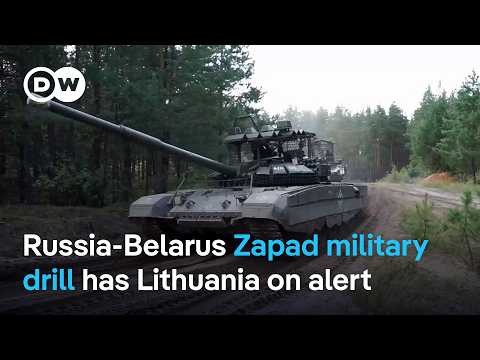 YouTube video thumbnail: Russia and Belarus Start Military Drills Near NATO Border