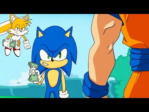 Sonic vs Goku Rap Battle!