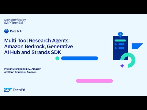 🔵 Building Multi-Tool Research Agents: Amazon Bedrock Generative AI Hub and Strands SDK