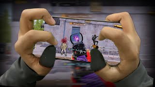 BEST REFLEX IN OLD MIDSTEIN 🔥 5 finger handcam iphone 15 pro max | OUBG MOBILE