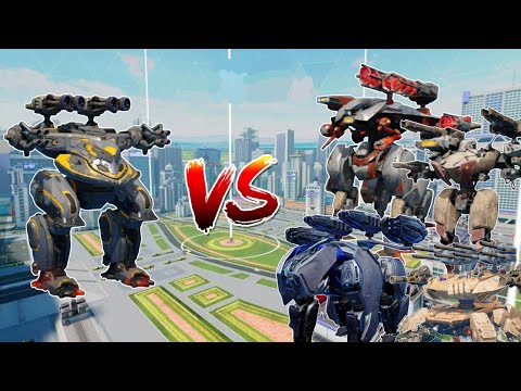 WR🔥 Vector VS All Titans Comparison ||WAR ROBOTS||
