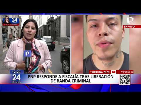 Fiscalía explica motivos de la liberación de integrantes de banda criminal "Fortuna 2026" (2/2)