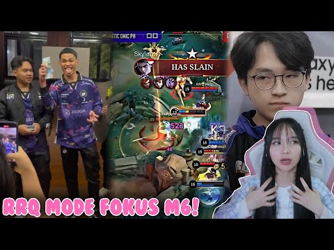 2-0 RRQ VS FNATIC ONIC PH! SENGAJA KALAH SIMPEN STRATEGI BUAT M6?🤔 - Reaction TikTok MLBB