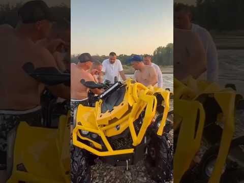 BRP XMR 1000.  эвакуация