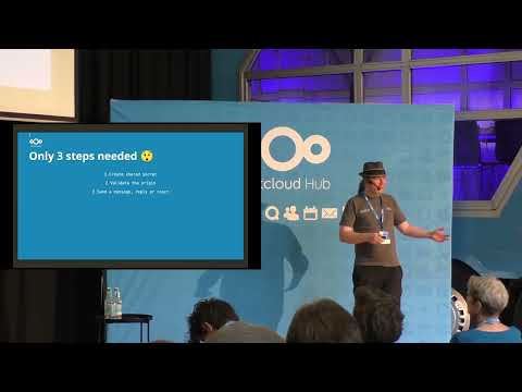 Bots are coming to Nextcloud Talk | Nextcloud Conference 2023