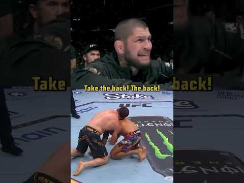 β‘π Islam Makhachev Strikes β Khabib Watching Like an Eagle! ππ₯#khamzatchimaev #ufc #islammakhachev