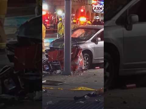 Car rams into crowd in LA | DW News