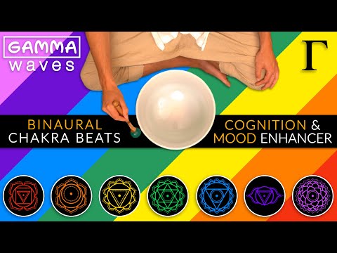 Pure Gamma Binaural Beats Singing Bowls Frequencies | 7 Chakras Meditation Music Music