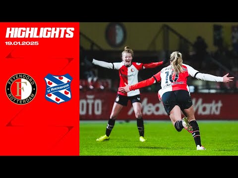 Highlights | Feyenoord V1 - sc Heerenveen | Azerion Vrouwen Eredivisie 2024-2025