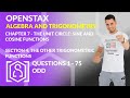 Trigonometric Functions and Properties